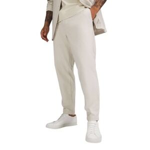 LULULEMON Men's Lululemon New Venture Trouser *Pique Fabric, Natural Ivory